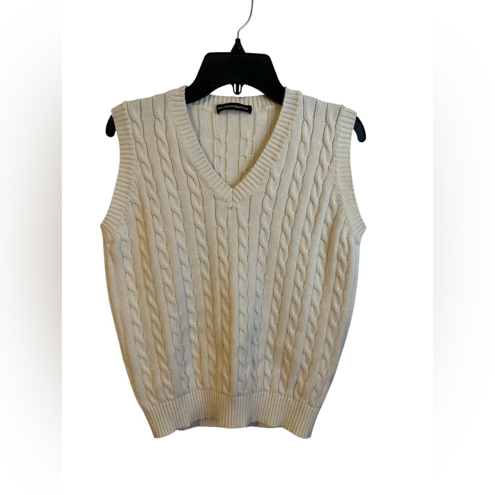 Brandy Melville Cable Knit Sweater Vest